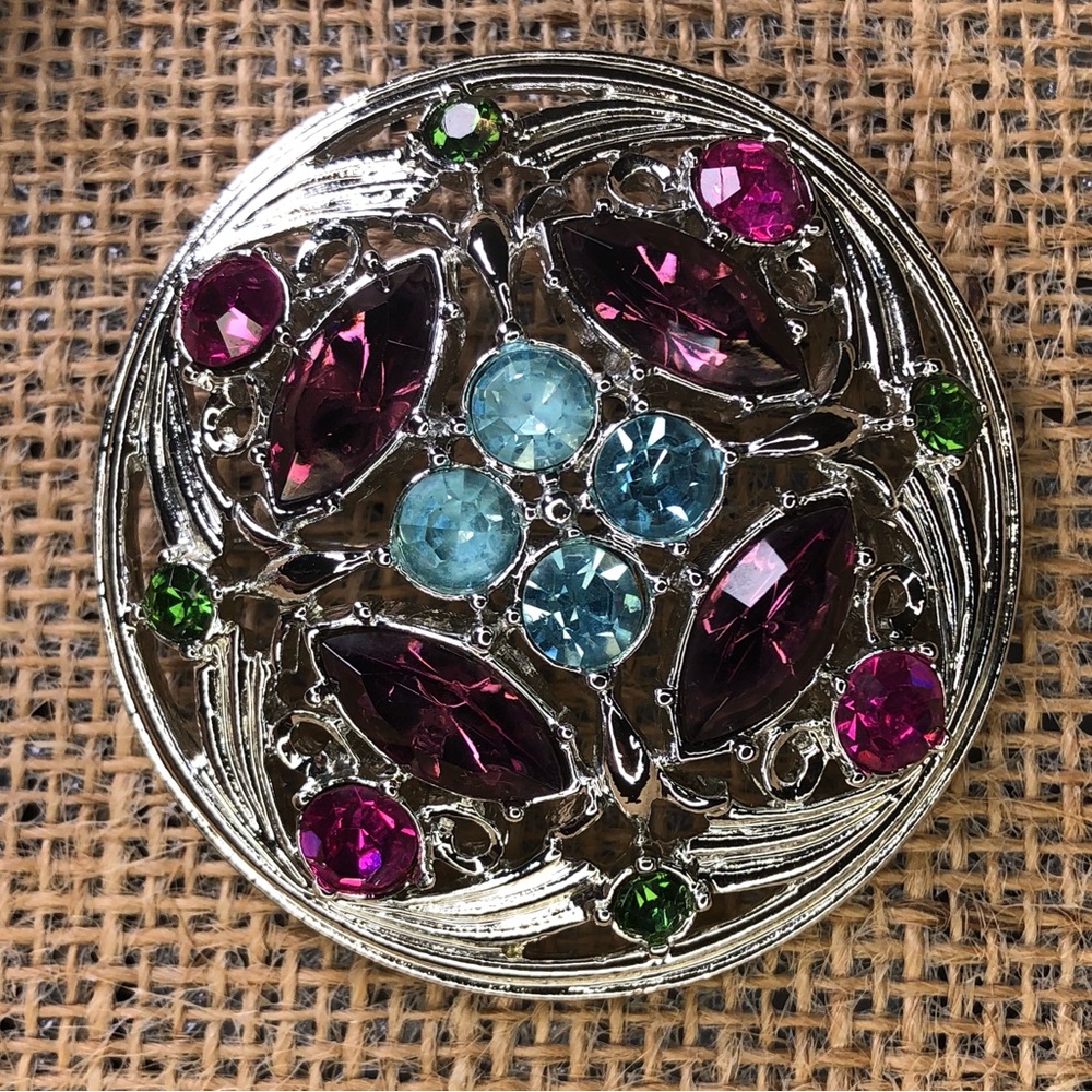 Sarah Coventry SPRINGTIME earring and brooch set